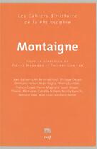 Couverture du livre « Montaigne » de Pierre Magnard et Thierry Gontier aux éditions Cerf