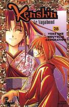 Couverture du livre « Kenshin le vagabond Tome 28 ; vers une nouvelle génération » de Watsuki-N aux éditions Glenat