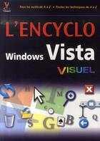 Couverture du livre « L'encyclovisuel windows vista » de Chase Kate J aux éditions First Interactive