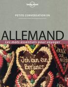 Couverture du livre « Petite conversation en allemand (6e édition) » de  aux éditions Lonely Planet France