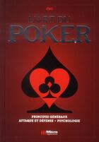 Couverture du livre « L'art du poker » de  aux éditions Ma