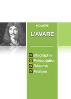 Couverture du livre « L'Avare, de Molière ; fiche de lecture complète » de  aux éditions Numeriklivres