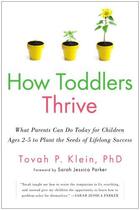 Couverture du livre « How Toddlers Thrive » de Klein Tovah P aux éditions Touchstone