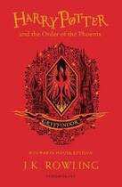 Couverture du livre « Harry potter and the order of the pheonix - gryffindor edition » de J. K. Rowling aux éditions Bloomsbury
