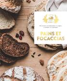 Couverture du livre « Pains & focaccias : 30 recettes réconfortantes à couper, à tartiner et à partager » de Virginie Robichon aux éditions Hachette Pratique