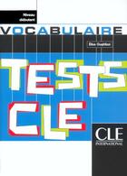 Couverture du livre « Tests vocabulaire debutant » de Oughlissi Elisa aux éditions Cle International