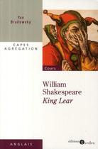 Couverture du livre « King Lear, de William Shakespeare » de Yan Brailowsky aux éditions Editions Sedes