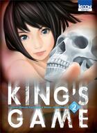 Couverture du livre « King's game Tome 2 » de Hitori Renda et Nobuaki Kanazawa aux éditions Ki-oon