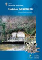Couverture du livre « Stratotype aquitanien » de Laurent Londeix aux éditions Biotope