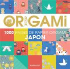 Couverture du livre « Origami Japon : 1000 pages de papier origami » de  aux éditions Marabout