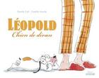 Couverture du livre « Léopold, chien de divan » de Davide Cali et Camille Jourdy aux éditions Sarbacane