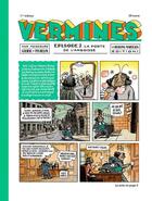 Couverture du livre « Vermines Tome 2 : la porte de l'angoisse » de Marc Pichelin et Guillaume Guerse aux éditions Requins Marteaux