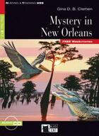 Couverture du livre « Mystery in new orleans + cd new b1.1 (reading & training) » de  aux éditions Cideb Black Cat