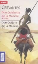 Couverture du livre « Don Quichotte de la Manche » de Miguel De Cervantes Saavedra aux éditions Langues Pour Tous