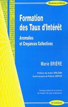 Couverture du livre « Formation Des Taux D'Interet » de Briere Marie aux éditions Economica