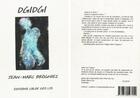Couverture du livre « Dgidgi » de Jean-Marc Brogniez aux éditions Chloe Des Lys