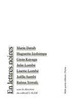 Couverture du livre « En lettres noires » de Collectif L-Slam aux éditions Les Midis De La Poesie