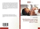 Couverture du livre « Manifestations post vaccin et enfants exposes au vih de 2 a 11 mois » de Marcelline Bollo Men aux éditions Editions Universitaires Europeennes