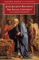 Couverture du livre « Discourse on Political Economy and The Social Contract » de Jean-Jacques Rousseau aux éditions Oxford University Press Uk