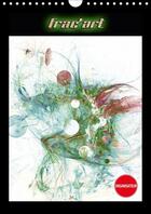 Couverture du livre « Frac art calendrier mural 2018 din a4 vertical - images fractales numeriques or » de Marc Bleriot J aux éditions Calvendo