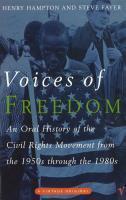 Couverture du livre « Voices Of Freedom » de Flynn Sarah aux éditions Random House Digital