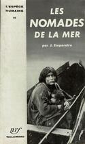 Couverture du livre « Nomades De La Mer » de Emperaire aux éditions Gallimard