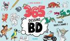 Couverture du livre « 365 dessins BD pour toute l'année » de Greg Blondin aux éditions Fleurus