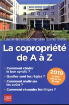 Couverture du livre « La copropriété de A à Z (édition 2019) » de  aux éditions Prat Editions
