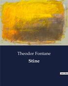 Couverture du livre « Stine » de Theodor Fontane aux éditions Culturea