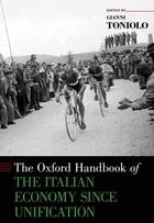 Couverture du livre « The Oxford Handbook of the Italian Economy Since Unification » de Toniolo Gianni aux éditions Editions Racine