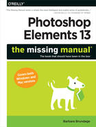 Couverture du livre « Photoshop Elements 13: The Missing Manual » de Barbara Brundage aux éditions O'reilly Media