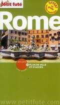 Couverture du livre « GUIDE PETIT FUTE ; CITY GUIDE ; Rome (édition 2013-2014) » de  aux éditions Le Petit Fute