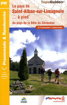 Couverture du livre « Pays de Saint Alban sur Limagnole à pied ; - 48 - pr - p489 » de  aux éditions Ffrp