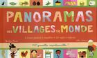 Couverture du livre « Panoramas des villages du monde ; 8 frises géantes à compléter et 24 coloriages à réaliser » de Geraldine Cosneau aux éditions Mila