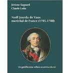 Couverture du livre « Noel jourda de vaux (1705-1788) » de C. Latta J. Sagnard aux éditions Roure