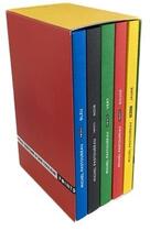 Couverture du livre « Coffret histoire d'une couleur : bleu, noir, vert, rouge, jaune » de Michel Pastoureau aux éditions Points