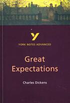 Couverture du livre « Great expectations » de Charles Dickens aux éditions Longman