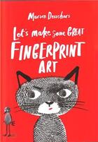 Couverture du livre « Let's make some great fingerprint art » de Marion Deuchars aux éditions Laurence King