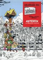 Couverture du livre « Art-thérapie : Astérix ; la grande famille ; coloriages XXL » de Albert Uderzo aux éditions Hachette Pratique