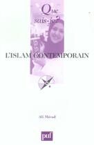 Couverture du livre « L'islam contemporain (7ed) (7e édition) » de Ali Merad aux éditions Que Sais-je ?