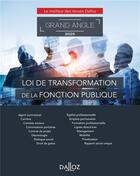 Couverture du livre « Loi de transformation de la fonction publique » de  aux éditions Dalloz