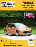 Couverture du livre « RTA b711.5 Peugeot 207 es 1.6v/diesel 1.6 hdi » de Etai aux éditions Etai