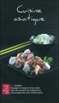 Couverture du livre « Cuisine asiatique » de Beatrice Lagandre aux éditions Saep