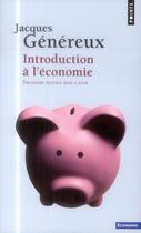 Couverture du livre « Introduction à l'économie (3e édition) » de Jacques Genereux aux éditions Points