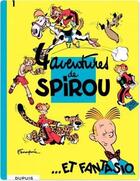 Couverture du livre « Spirou et Fantasio Tome 1 : 4 aventures de Spirou » de Andre Franquin aux éditions Dupuis