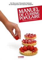 Couverture du livre « Manuel de cuisine populaire » de Eric Roux aux éditions Menu Fretin