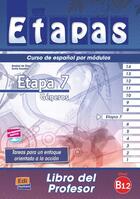 Couverture du livre « Etapas : etapa 7 : géneros ; libro del profesor » de Sonia Eusebio Hermira et Isabel De Dios Martin aux éditions Edinumen