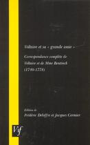 Couverture du livre « Voltaire Et Sa Grande Amie » de Frederic Deloffre et Jacques Cormier aux éditions Voltaire Foundation