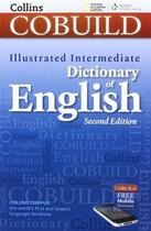 Couverture du livre « Collins illustrated intermediate dictionary of english » de Cobuild aux éditions Collins