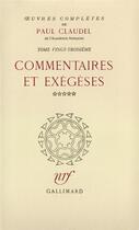 Couverture du livre « Oeuvres complètes t.23 » de Paul Claudel aux éditions Gallimard